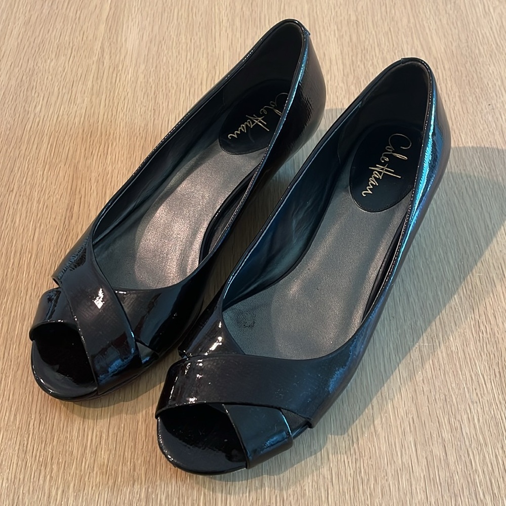 Cole Haan Women's Black Patent Flats